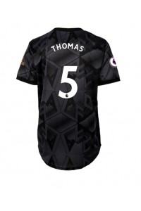 Arsenal Thomas Partey #5 Fotballdrakt Borte Klær Dame 2022-23 Korte ermer